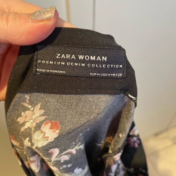 ZARA Floral Midi Skirt - Picture 8 of 10